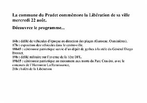 2018 08 22 LE PRADET-VAR FETE DE LA LIBERATION DU PRADET AOUT 1944